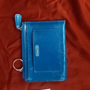 Coach mini wallet